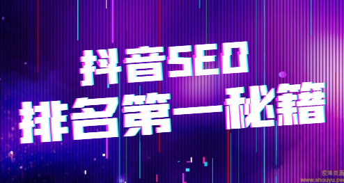 抖音SEO排名秘籍，排名第一更易变现